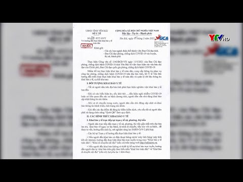 Hướng dẫn thực hiện khai báo y tế toàn dân