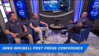 Greg Wrubell shares his immediate thoughts after Kevin Young's Press Conference