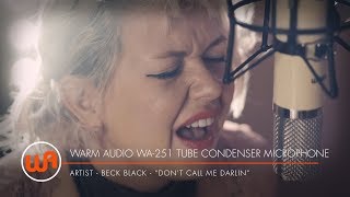  Warm Audio ] Beck Black - "Don't Call Me Darlin'" WA-251 Tube Condenser Microphone