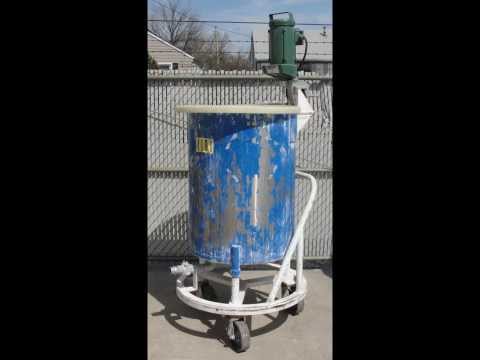 100 gallon stainless steel vertical tank