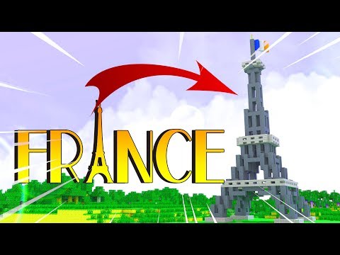 Cách Làm Tháp Eiffel (Minecraft)