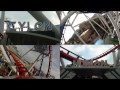 Battlestar Galactica Roller Coaster Side by Side POV Universal Studios Singapore
