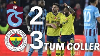 'Trabzonspor 2 - 3 Fenerbahçe'   Tüm Goller  #fenerbahçe #trabzonspor #özet #kav