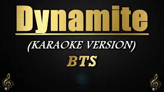 Dynamite - BTS (Karaoke/Instrumental)