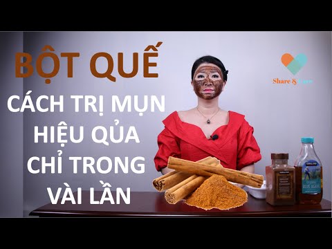 Mặt nạ Quế và Mật Ong trị mụn ẩn dưới da hiệu quả vô cùng/ How to Make a Cinnamon,Honey Face Mask