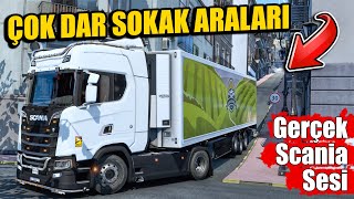 Çok Dar Sokak Aralarina Gi̇ri̇yoruz Gerçek Scani̇a Ses Modu Dsl Map