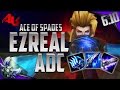 Diamond Ezreal ADC Season 6 Full Game Commentary - League of Legends