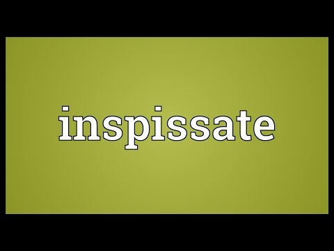 Header of inspissate