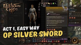 Easy Way To Get The Op Githyanki Sword In Act 1 - Baldurs Gate 3