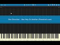 One Direction - One Way Or Another (Sheet Music Midi!)
