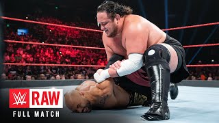 Full Match Ricochet Vs. Samoa Joe Vs. Baron Corbin King Of The Ring Semis Raw, Sept. 9, 2019
