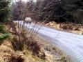 Martin Harries Peugeot 205 gti 1.9 Gravel testing Mid Wales Rally car