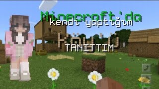 Mi̇necraftda Köt Tanitimi Kendi Yaptiğim Köy Mi̇ni̇ Köy Minecrafttv
