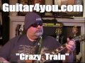 "Crazy Train" (Ozzy Osbourne) played by Jim Fitzpatrick of Guitar4you.com