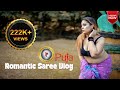 PUJA || AWESOME SAREE LOOK || FASHION VIDEO || SAREE EXPRESSION || PP ENTERTAINMENT || 2023
