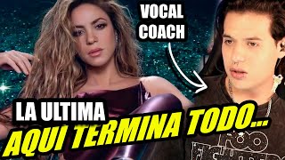 Shakira - Última | Reaccion Vocal Coach | Ema Arias