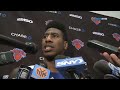 Iman Shumpert speaks to the media Iman Shumpert speaks to the media