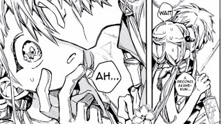 Hanako-kun interrupts Yashiro's first kiss 🙃