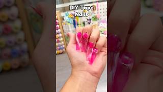 Diy Easy Tape Nails