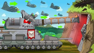 Сухопутный Крейсер - Курс На Разрушенный Советский Бункер ! - Мультики Про Танки