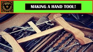 Making A Small Bow Style Coping Saw With Scrap Wood - Woodbywright 2017 Tool Build Off