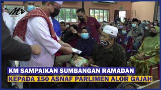 Km Sampaikan Sumbangan Ramadan Kepada 150 Asnaf Parlimen Alor Gajah