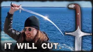 The Most Strongly Curved Single-Handed Cutting Sword Ive Tested