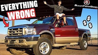Everything WRONG With My "Cheap" 6.0L Ford Powerstroke Turbo Diesel!!