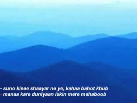 Pyar Diwana Hota Hai karaoke by sameer gehani