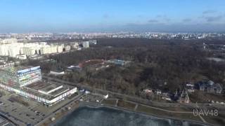 Видео Москва - ул. Академика Королёва, МГУ - аэросъёмка от #БЕСПИЛОТНИК48, улица академика Бармина, Москва, Россия