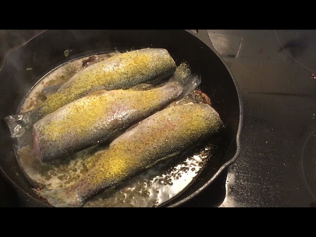 Watch Cooking Trout in a Frying Pan on YouTube.