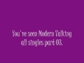 Modern Talking all singles part 03. - There's Too Much Blue In Missing You (1985)
