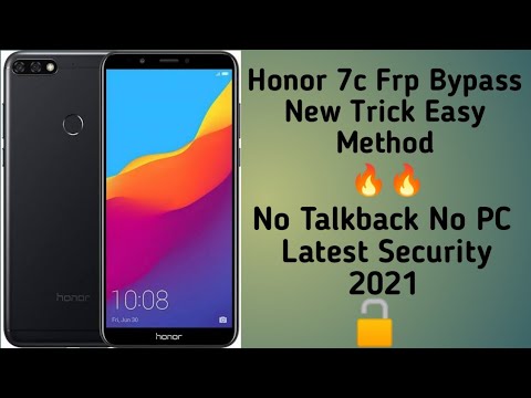 Honor 7C(LND-L29)8.0 Frp Unlock Without Pc New Update Honor 7C(LND-L29)8.0 Frp Unlock Without Pc New Update