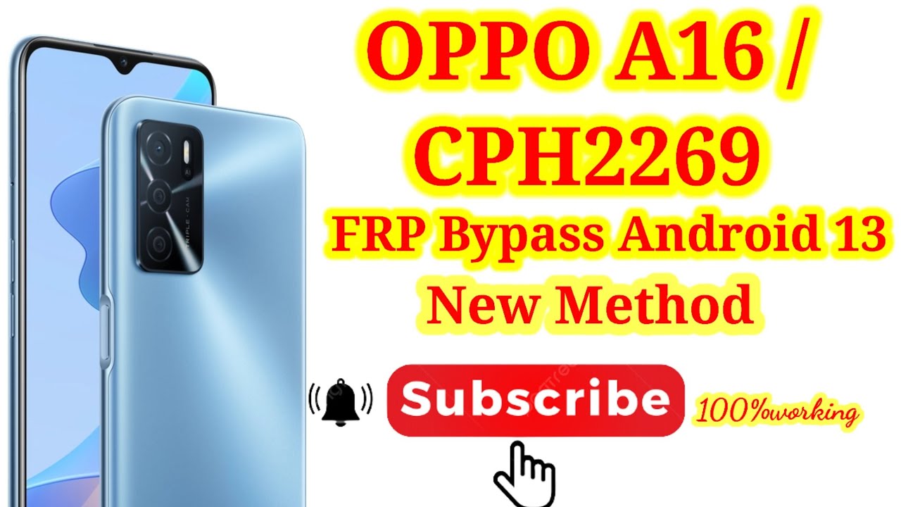 Oppo A16 Frp Bypass || Oppo CPH2269 Frp Bypass Anrdoid Oppo A16 Frp Bypass || Oppo CPH2269 Frp Bypass Anrdoid