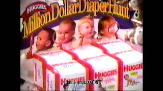 Huggies Commercial - Million Dollar Diaper Hunt - 1991