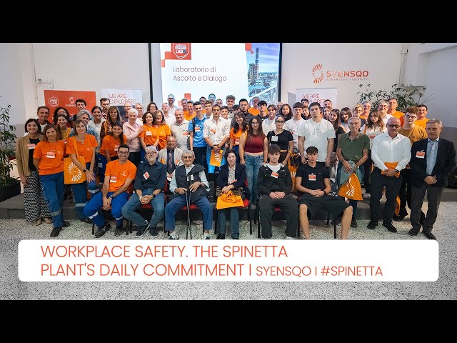 Watch Workplace safety: The Spinetta plant's daily commitment I Syensqo I #Spinetta on YouTube.