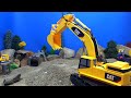 MIGHTY MACHINES SONG CONSTRUCTION TOYS SONG EXCAVATOR BULLDOZER DUMP TRUCK CONCRETE MIXER ROLLER