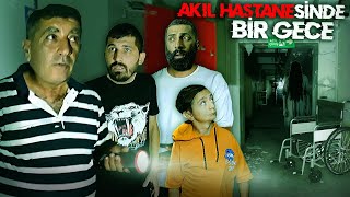 TERK EDİLMİŞ AKIL HASTANESİNDE BİR GECE !! (Paranormal olaylar)@SefaKndr @emregu