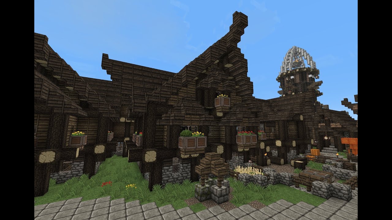 Minecraft - Gundahar Tutorials - Rustic Medieval House 2 ...