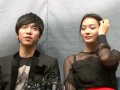 イ・スンギとシン・ミナ キスシーンについて語る