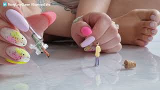 Giantess Footyqueen - Tiny Prisoners