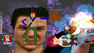Mugen Stuff Dink Smallwood Arcski & Dbk Blue Top Hat Vs Elmofans Toca Kitchen Morons