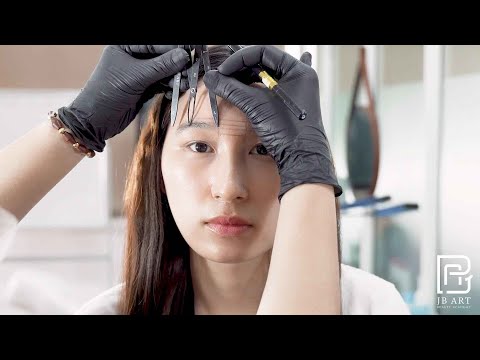 HƯỚNG DẪN VẼ LÔNG MÀY BẰNG THƯỚC ĐO TỶ LỆ VÀNG CHÍNH XÁC TUYỆT ĐỐI | JB Art Academy