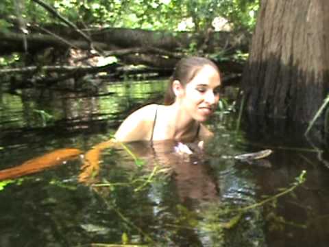 Adventures with swamp girl! Florida water snake