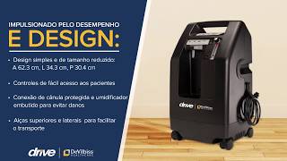 Portuguese Discover the 525 Concentrator by Drive DeVilbiss Healthcare -