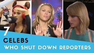 7 Times Celebs Shut Down Rude Reporters Hollywire 7 Times Celebs Shut Down Rude Reporters Hollywire