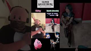 Super Smash Bros Cosplay Me As Kirby & Facosplay As Byleth