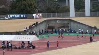 2017中部スプリント記録会　女子4×100mR　4組