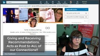 Leveraging the Power of Linkedin Recommendations