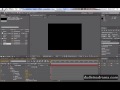 How to export video in After Effects: Adobe Efter Effects Tutorial CS3, CS4